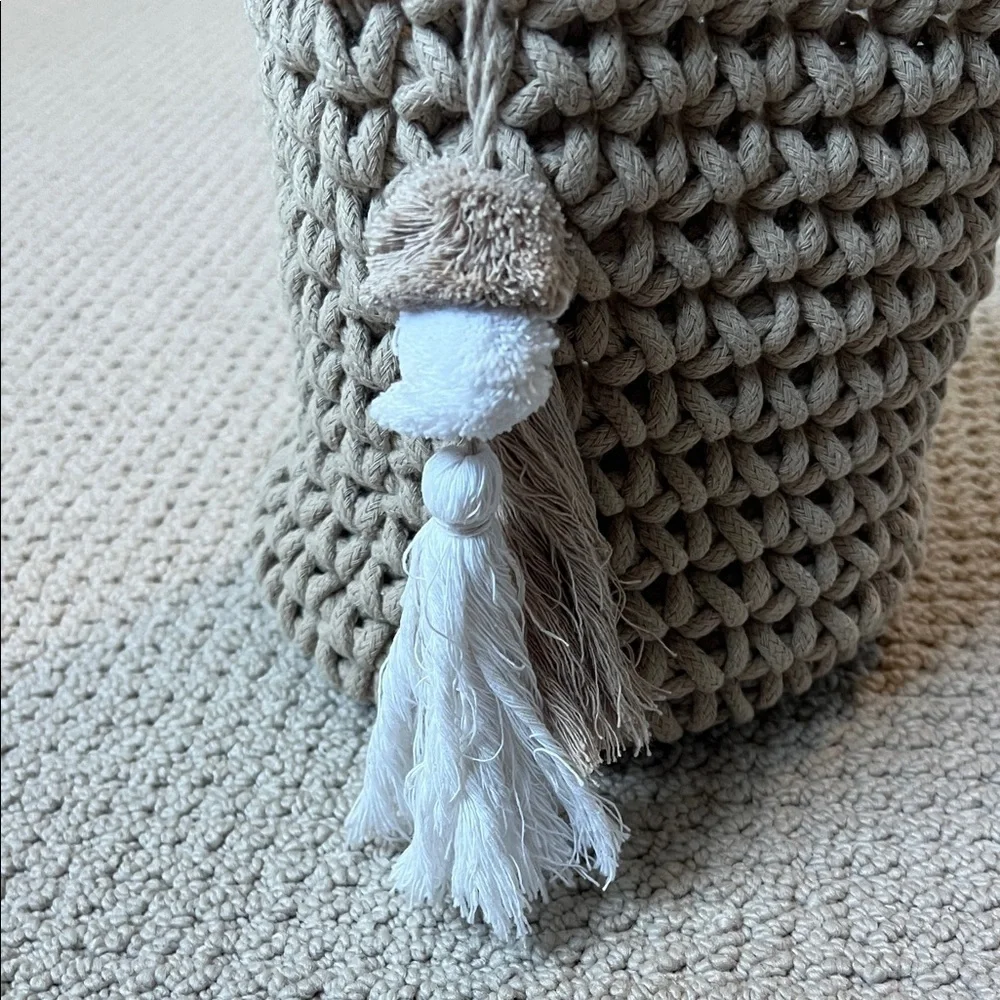 UGG Tan Knit Cosmetic Bag
